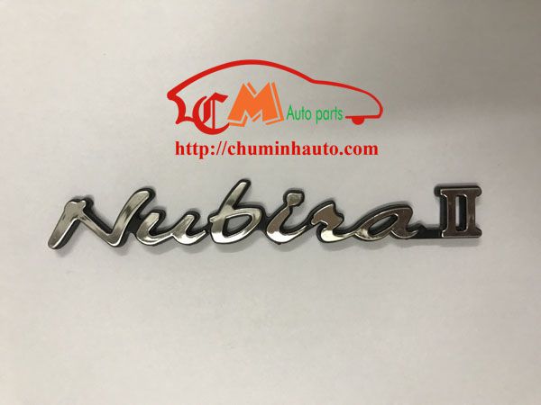 Chữ NUBIRA 2 hàng xịn chính hãng GM Korea: 96330448; 96249412