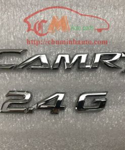 Chữ Toyota Camry 2.4G (2006 - 2012) chính hãng: 75442-06060