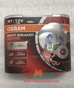 Bóng đèn siêu sáng H1 Osram 12V hàng xịn chính hãng Germany